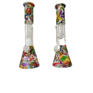 BONG DE VIDRIO Y SILICONA